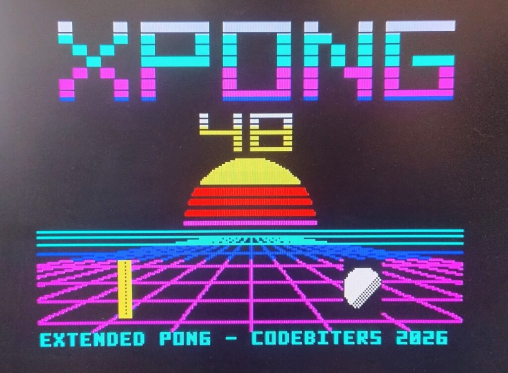 xpong48 zx spectrum